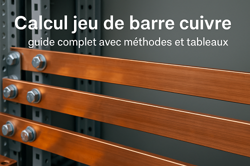 calcul jeu de barre cuivre