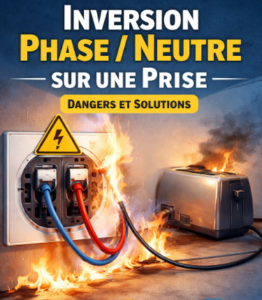inverser phase et neutre sur une prise