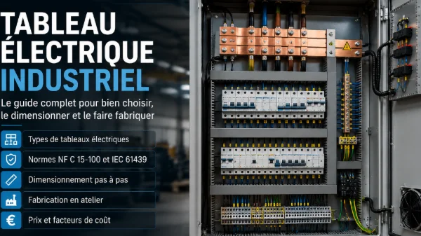 Tableau électrique industriel