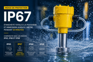 IP67 étanchéité et niveaux de protection